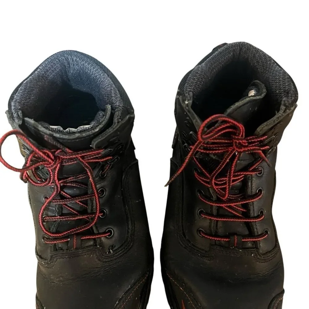 RED WING 2400 BRNR XP Safety Toe Waterproof Work Boot Men's 7.5